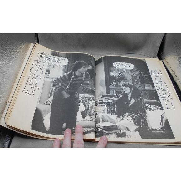 Mork & Mindy Mork From Ork Outerspace Activity Book 10% Used 1979 Vintage - Picture 5 of 10